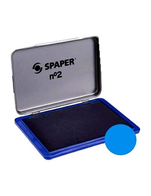 TAMPON Nº 2 AZUL C/ METAL PRAXTON