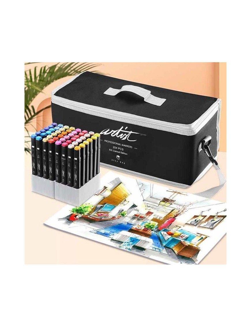 LUXURY CANVAS GAMA ARTIST 204 COLORES