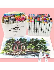 CANVAS LUXE PROFESSIONAL BRUSH MARKER 60 COLORES