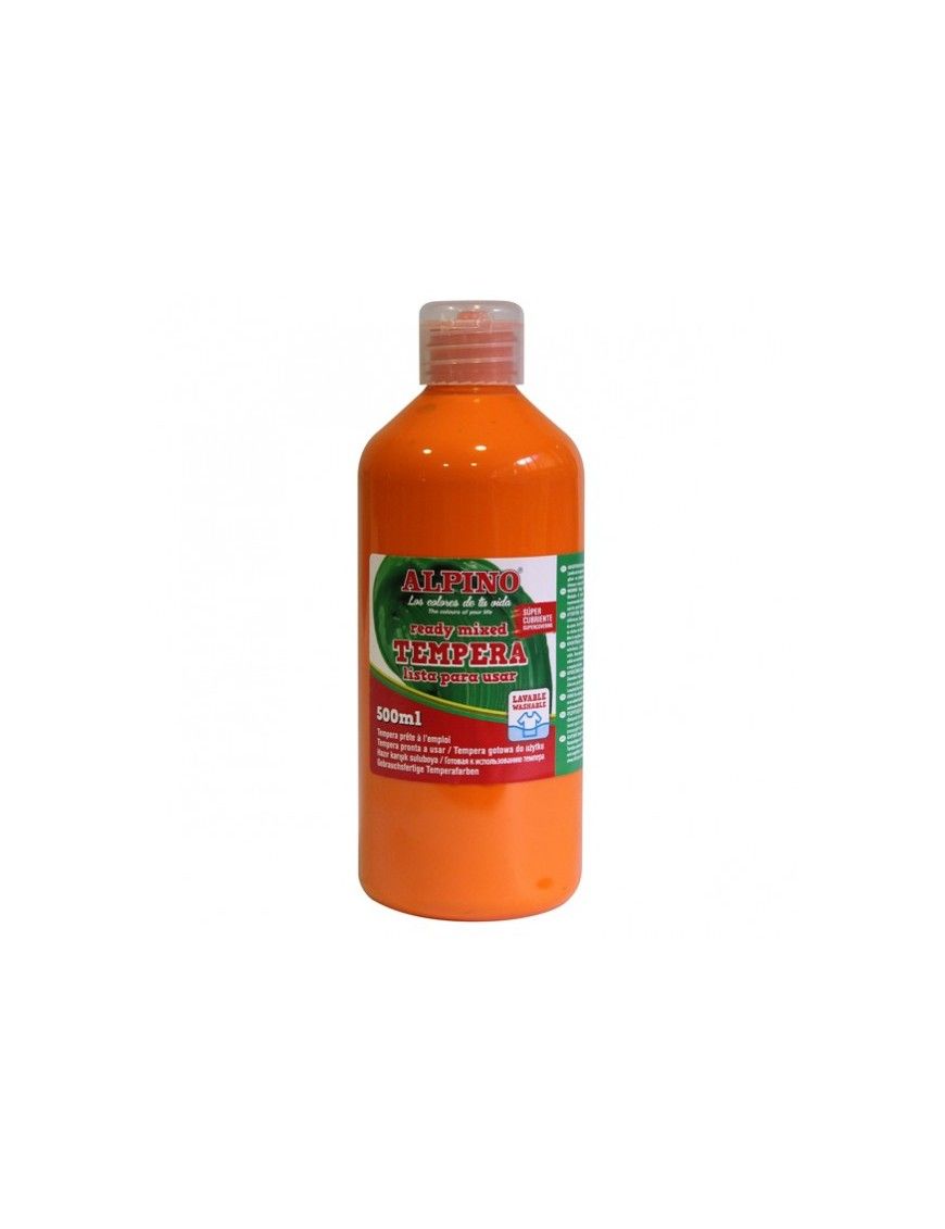TEMPERA ALPINO 500 ML. NARANJA