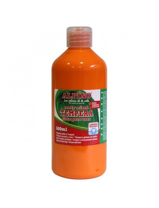 TEMPERA ALPINO 500 ML. NARANJA