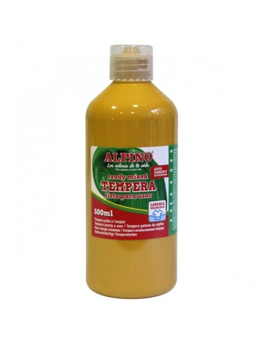 TEMPERA ALPINO 500 ML. OCRE