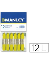 MANLEY CERAS Nº 5 AMARILLAS OSCURAS (12 U.)