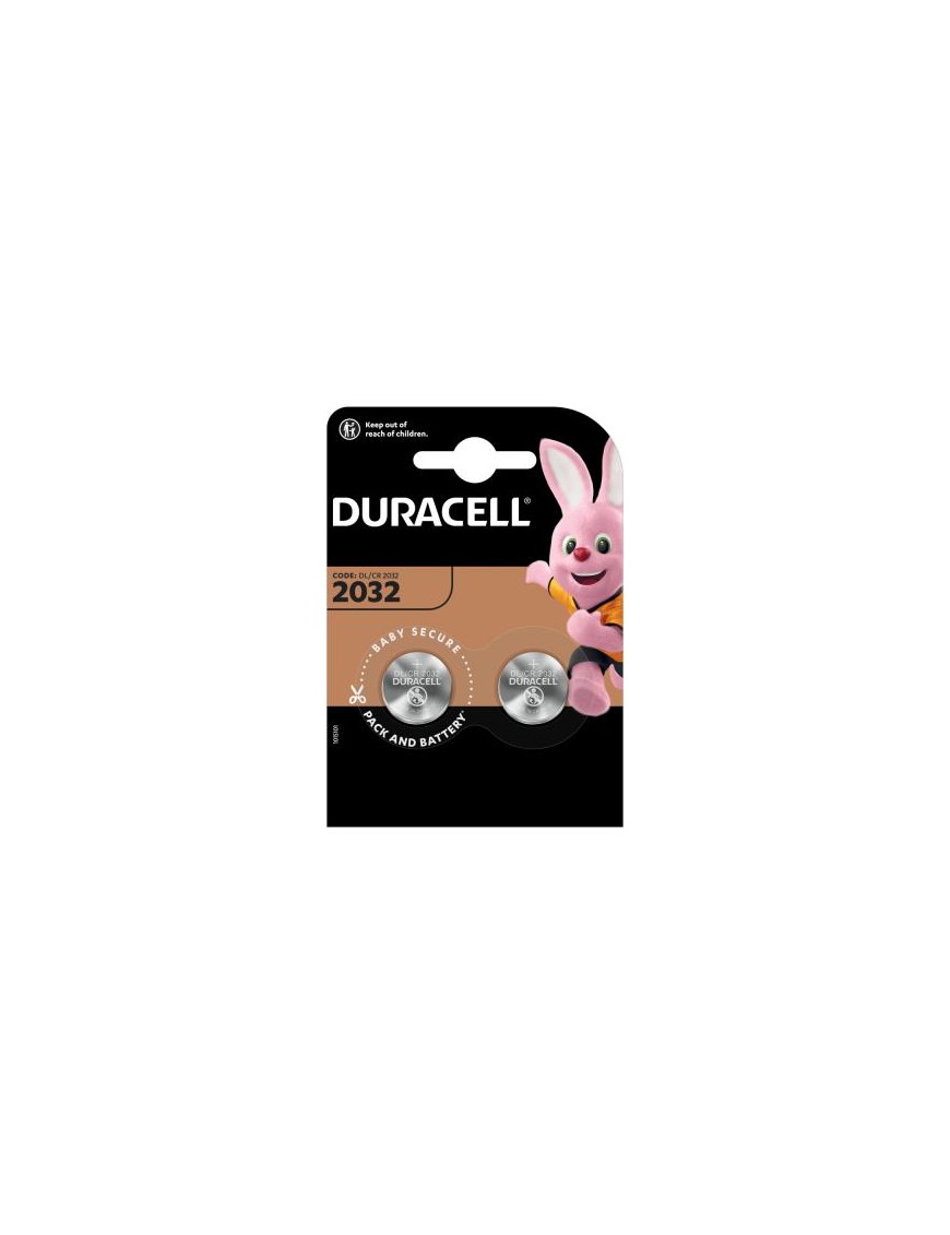 PILA DURACELL CR 2032 PACK 2 UDS