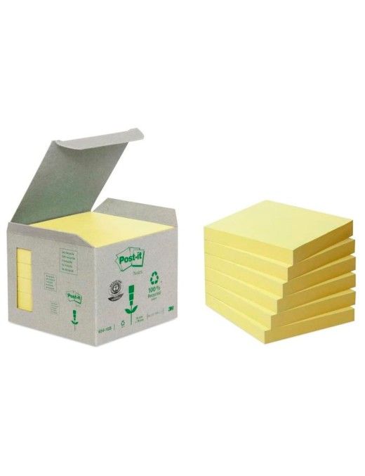 PACK 6 POS IT RECICLADOS 76X76