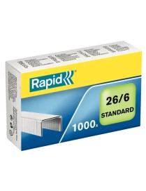 GRAPAS RAPID-REXEL Nº 56 26/6 STANDAR C 1000