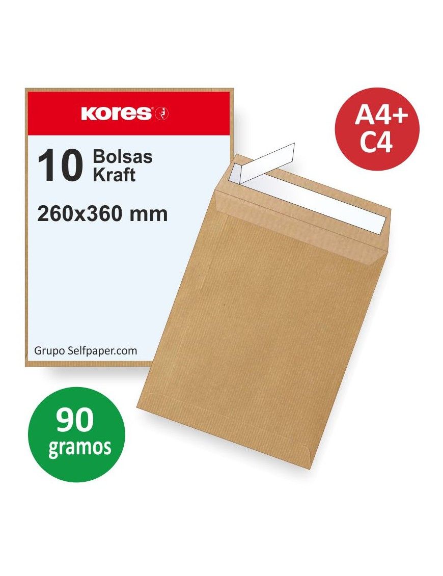 BOLSA PAQ 10 UDS 250X353 100GRS SAM