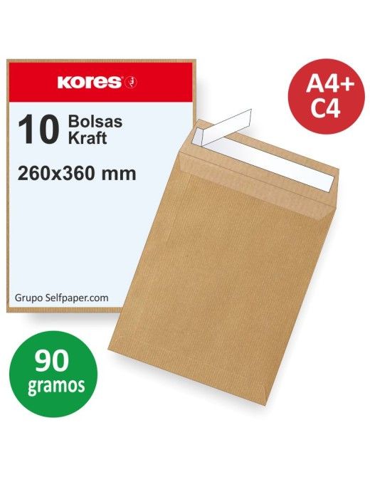 BOLSA PAQ 10 UDS 250X353 100GRS SAM