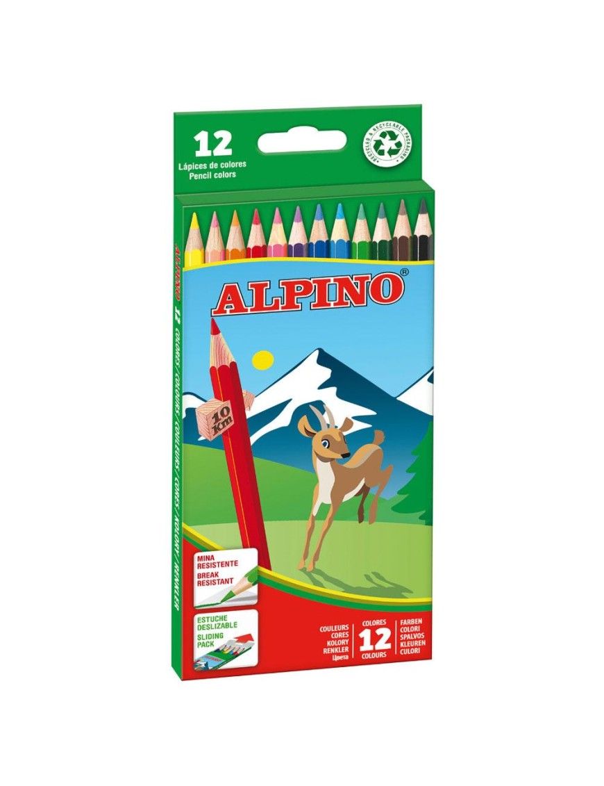 PINTURA ALPINO LARGO 12 COLORES.