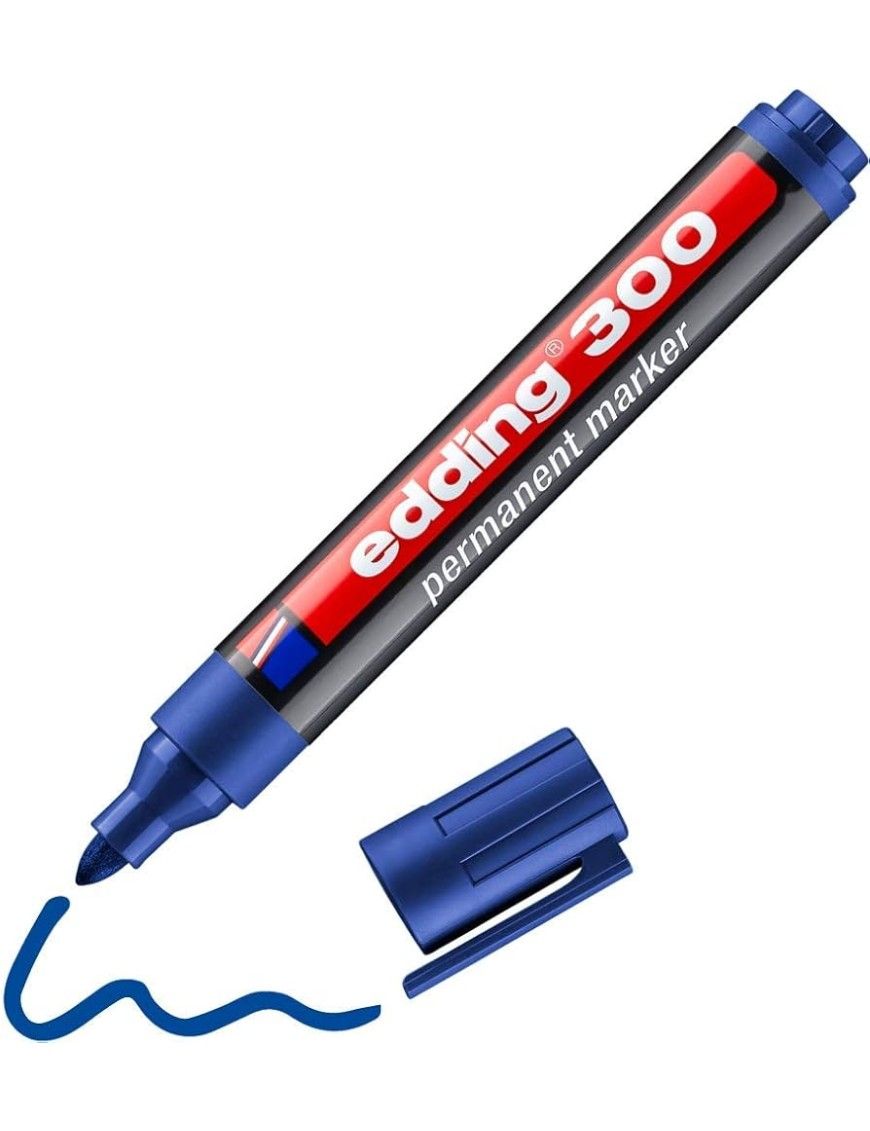 ROTULADOR EDDING 300 AZUL.
