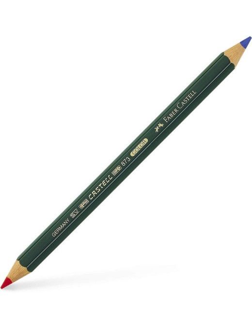 LAPIZ BICOLOR LAPIZ FABER GRUESO 873.