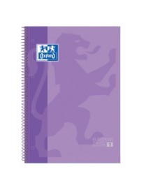 BLOC OXFORD 80 HOJAS 90GR 5X5 T.E. LILA.