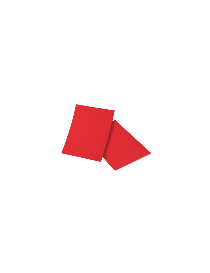 LAMINA ENCUADERNAR A4 GLASSPACK OPACO ROJA