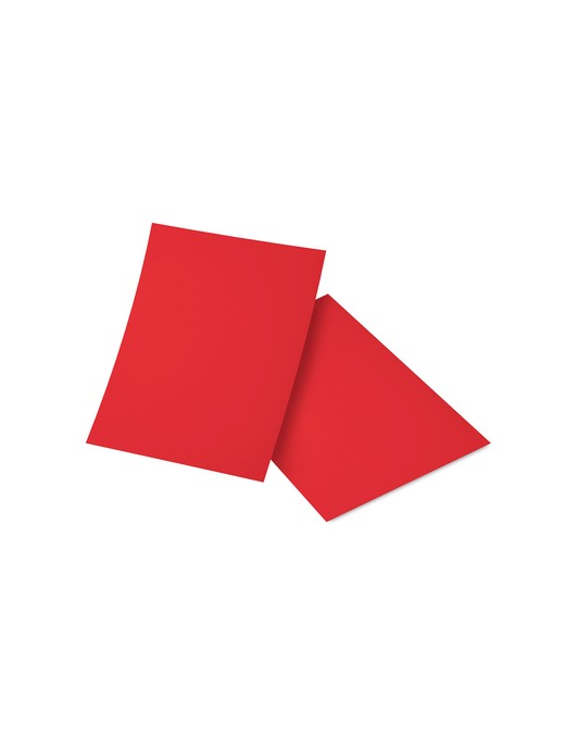 LAMINA ENCUADERNAR A4 GLASSPACK OPACO ROJA