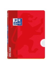 LIBRETA GRAPADA OPENFLEX A5 4X4 ROJO
