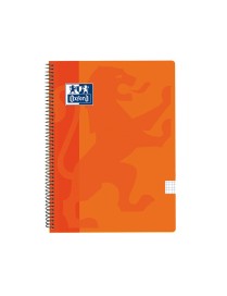 BLOC OXFORD Fº 80 H. C.N. T/E NARANJA