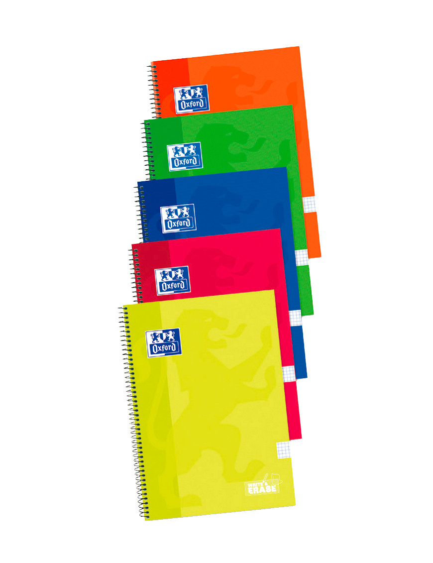 PACK 4+1 C.Fº TE SCHOOL WRITE&ERASE 80H 4X4 VIVOS