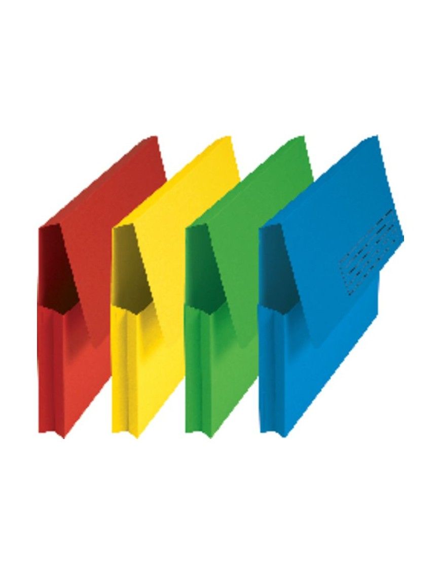 SUBCARPETA POCKET ELBA BOLS FºROJO 25U