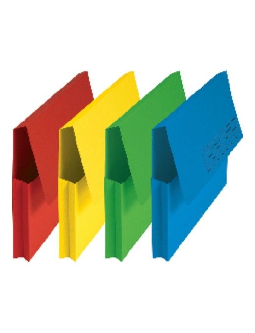 SUBCARPETA POCKET ELBA BOLS FºROJO 25U