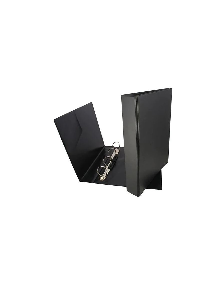 CARPETA 4 ANILLAS Fº 40 MM. FORRADA GRAFOPLAS