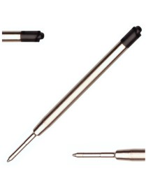 RECAMBIO BOLIGRAFO INOXCRON METALICO MEDIUM NEGRO.