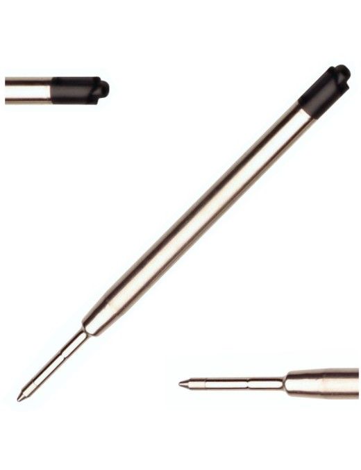 RECAMBIO BOLIGRAFO INOXCRON METALICO MEDIUM NEGRO.