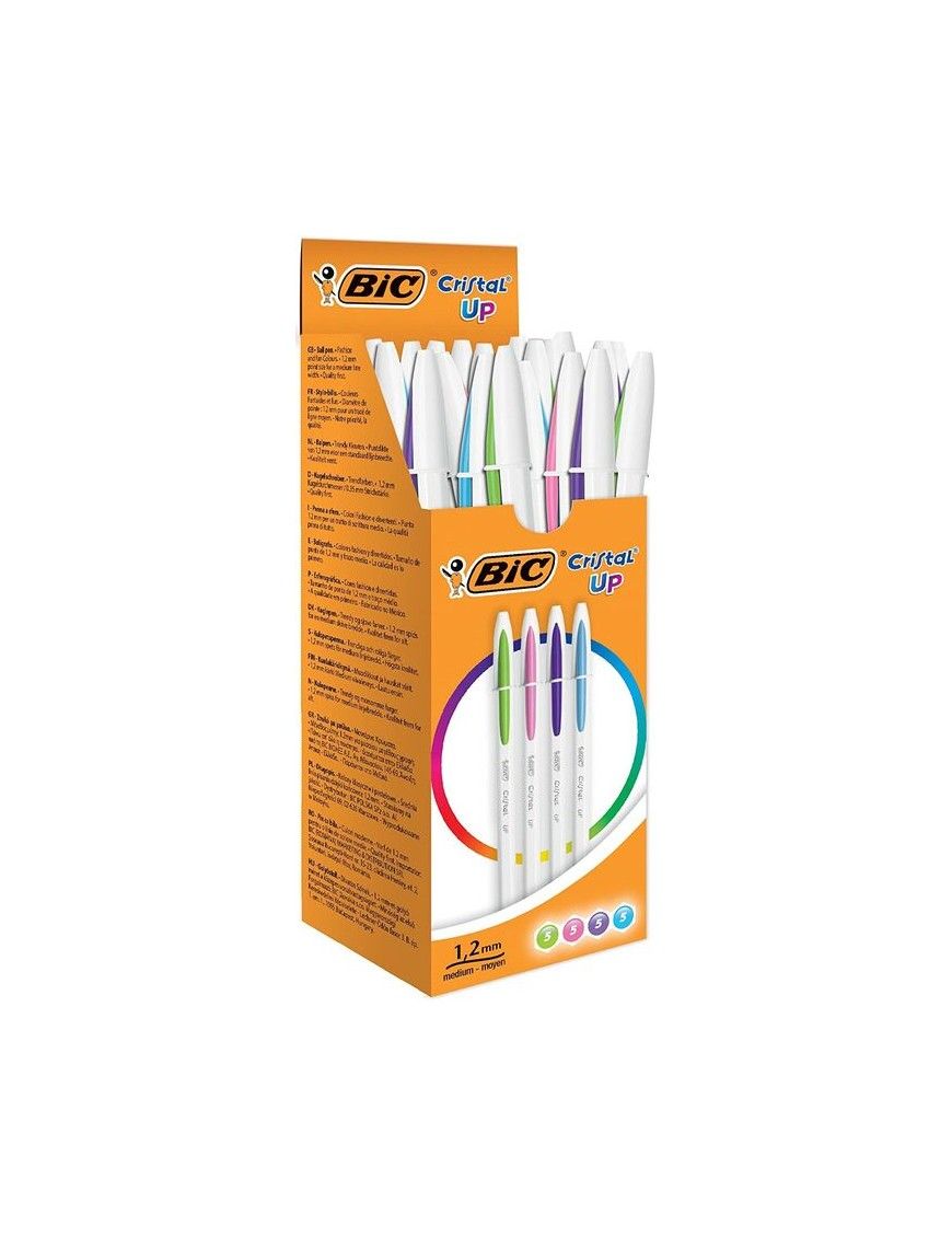 BOLIGRAFO BIC UP SURTIDO PASTEL