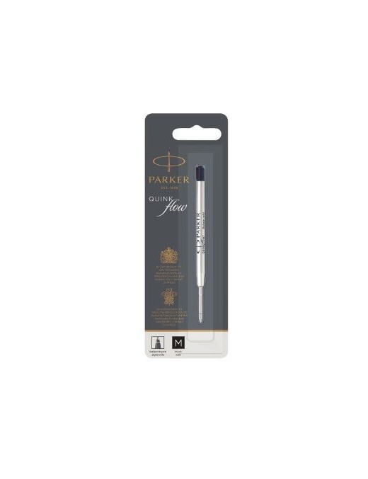 RECAMBIO PARKER BOLIGRAFO NEGRO MEDIO