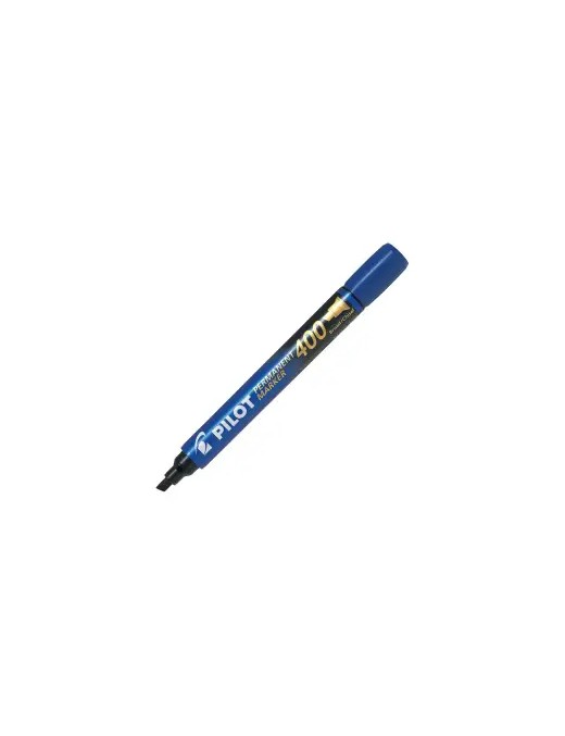 ROTULADOR PILOT PUNTA BISELADA MARKER 400 AZUL
