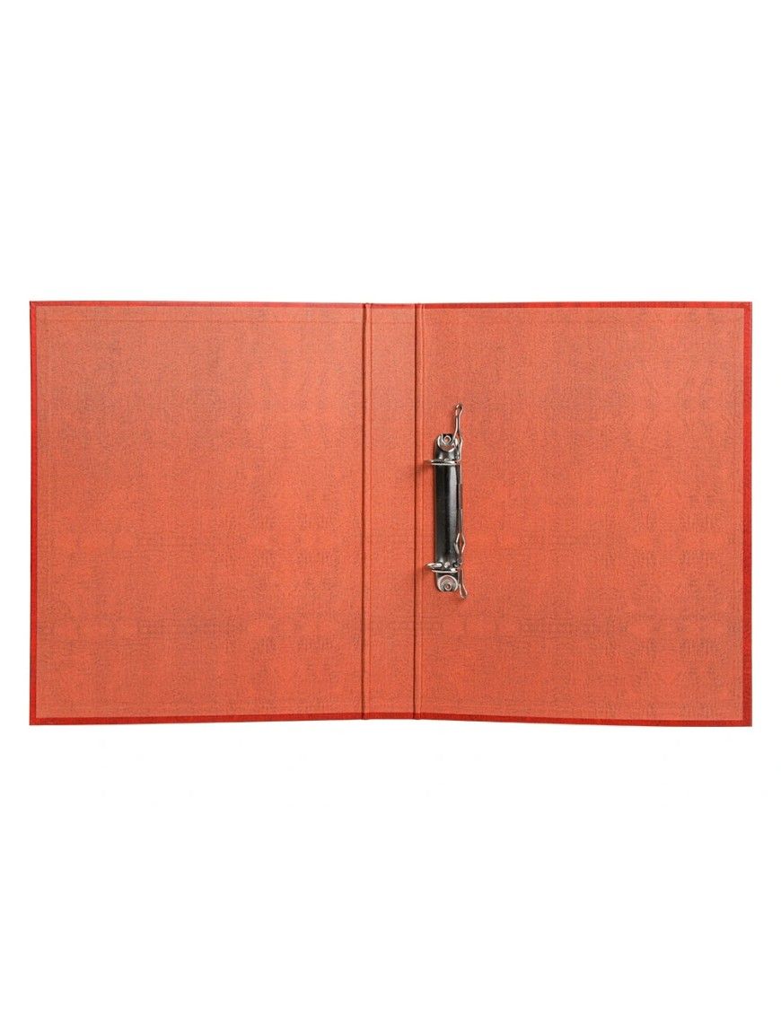 CARPETA 2 ANILLAS 40 MM. FOLIO CUERO FORRADO