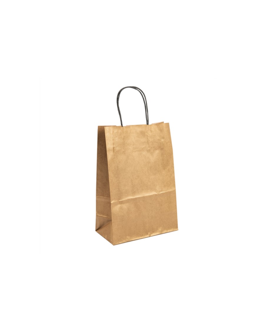 BOLSA KRAFT ORO "S" 24+10x32