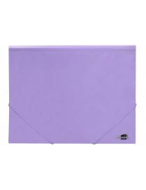 CARPETA GOMAS Y SOLAPAS A4 PP LAVANDA