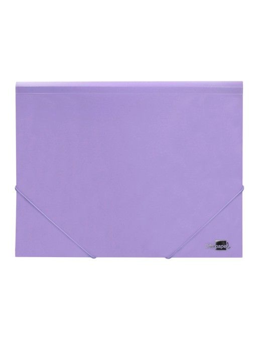 CARPETA GOMAS Y SOLAPAS A4 PP LAVANDA