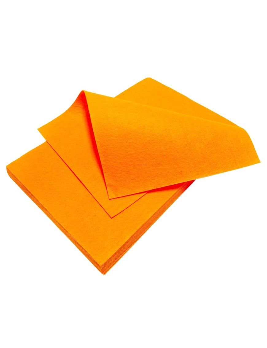 FIELTRO 50X70 NARANJA 160GRS
