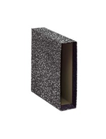 CAJA ARCHIVADOR JASPEADO GRIS PRAXTON A4