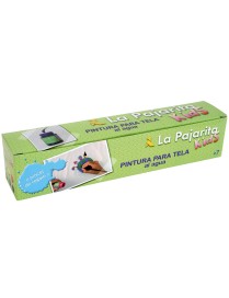 PINTURA PARA TELA LA PAJARITA -SET DE 6 COLORES SU
