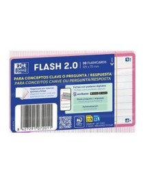 FICHA REVISION 75X125 1LINEA 30FICHAS ROSA