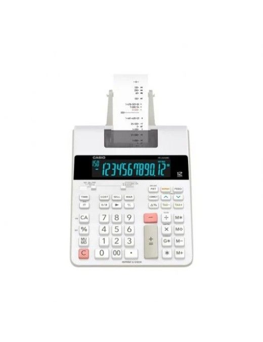 CALCULADORA CASIO FR-2650T PAPEL