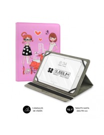 SUBBLIM Funda Tablet TRENDY CASE FASHION GIRLS 10.