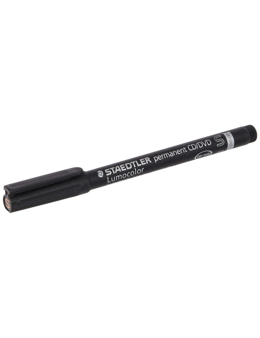 ROTULADOR STAEDTLER LUMOCOLOR CDS NEGRO
