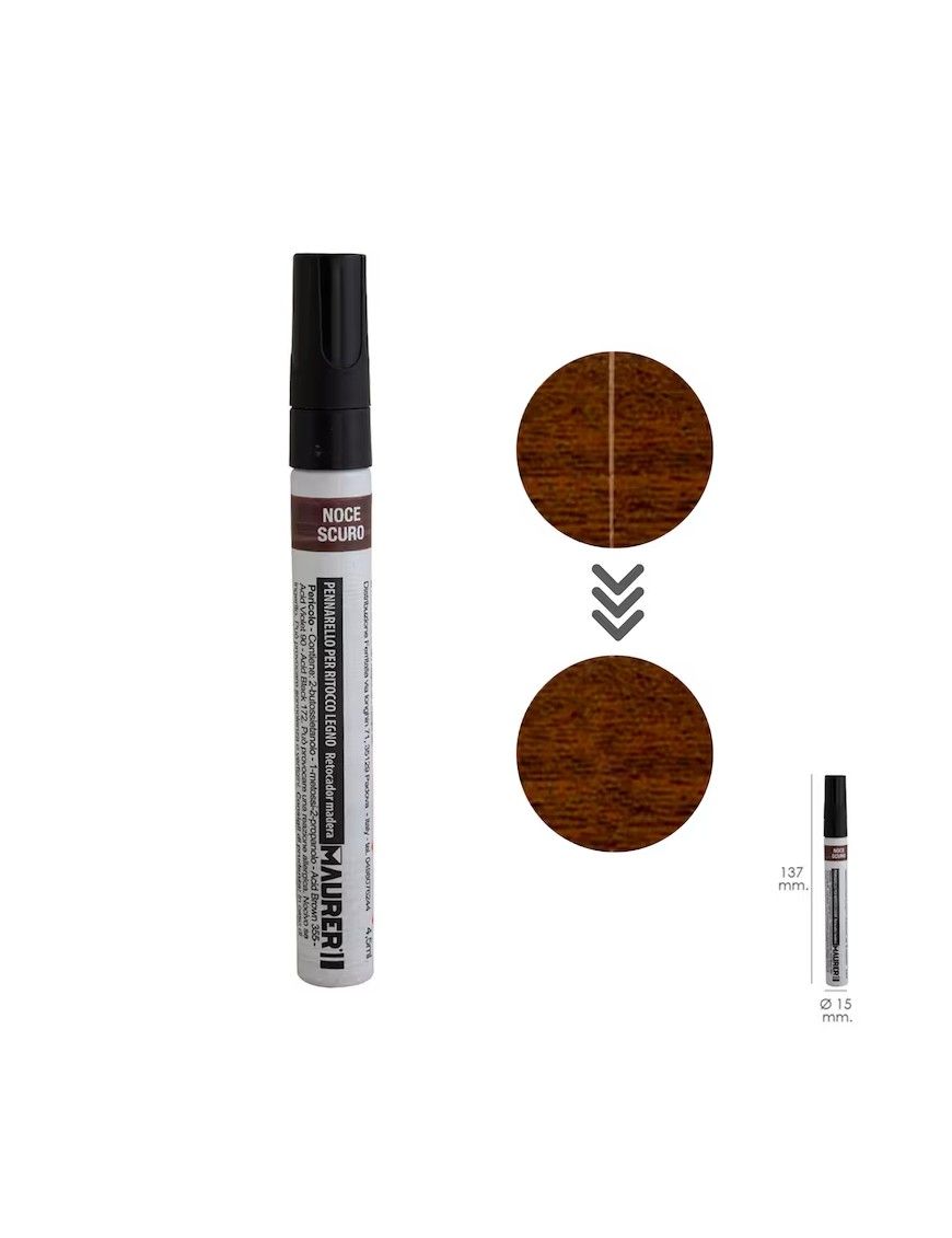 ROTULADOR MADERA COLOR NOGAL
