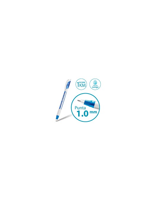 BOLIGRAFO ANTIBACTERIANO TK128 AZUL