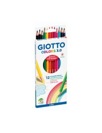 LAPICES COLOR GIOTTO COLORS 3.0 C/12