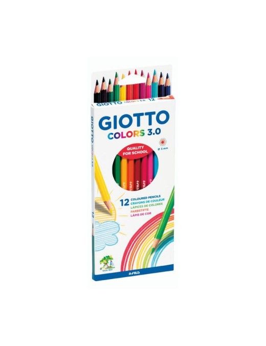 LAPICES COLOR GIOTTO COLORS 3.0 C/12