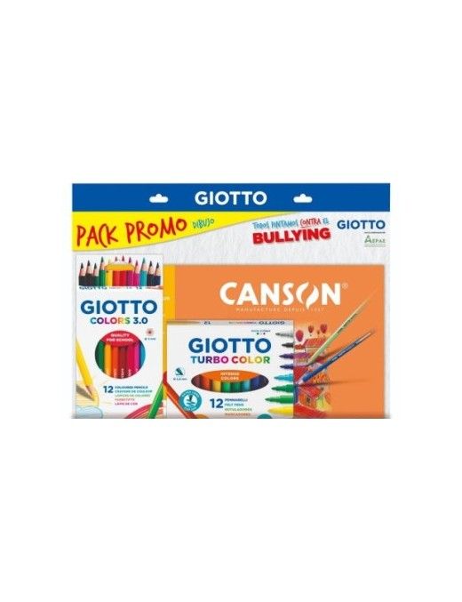 PACK 20 UNID. PROMO DIBUJO ROT+PINT+LAMINAS