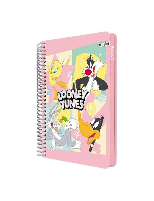 MOOVING CUADERNO PREMIUN 20X28 LOONEY