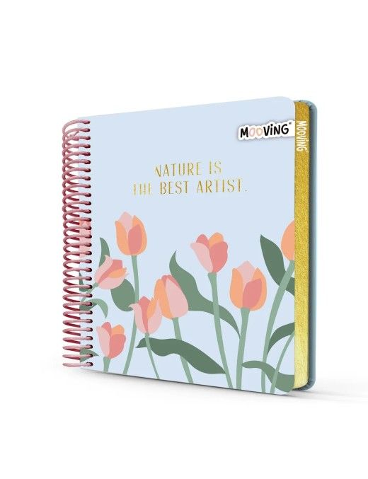 MOOVING CUADERNO POKET GARDEN 12X14.5
