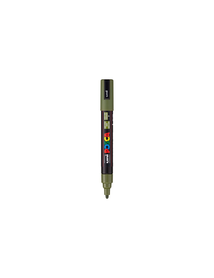 ROTULADOR POSTA PC-5M VERDE CAQUI