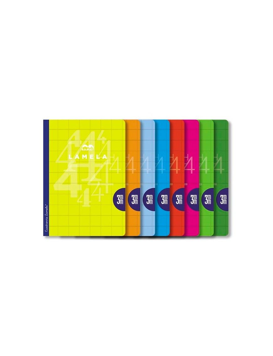 LIBRETA LAMELA A4 CUADRICULA 3MM 50 HOJAS 06A4003