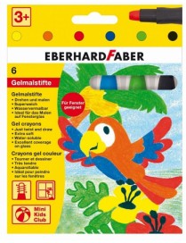 CERAS DE CARTON C/6 EXTRA BLANCO FABER CASTELL